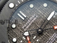 PAM1039 Carbotech VSF Best Edition Dark Grey Sail Dial on Rubber Strap P.9010 Clone (Free White Rubber Strap)