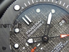 PAM1039 Carbotech VSF Best Edition Dark Grey Sail Dial on Rubber Strap P.9010 Clone (Free White Rubber Strap)