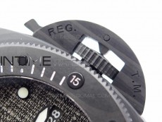 PAM1039 Carbotech VSF Best Edition Dark Grey Sail Dial on Rubber Strap P.9010 Clone (Free White Rubber Strap)