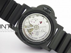 PAM1039 Carbotech VSF Best Edition Dark Grey Sail Dial on Rubber Strap P.9010 Clone (Free White Rubber Strap)