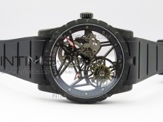 Excalibur Rddbex0393 FC BBR Best Edition Skeleton Dial on Black Rubber Strap A2136 Tourbillon V2