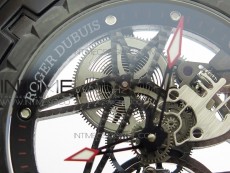 Excalibur Rddbex0393 FC BBR Best Edition Skeleton Dial on Black Rubber Strap A2136 Tourbillon V2