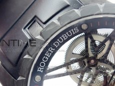 Excalibur Rddbex0393 FC BBR Best Edition Skeleton Dial on Black Rubber Strap A2136 Tourbillon V2