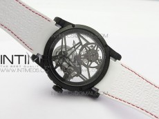Excalibur Rddbex0393 FC BBR Best Edition Skeleton Dial on White Rubber Strap A2136 Tourbillon V2