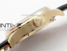 Portuguese Real PR Real Annual Calendar IW5034 RG V9F Best Edition Blue Dial On Black Leather Strap A52610