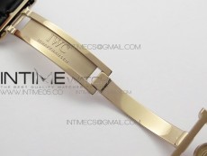 Portuguese Real PR Real Annual Calendar IW5034 RG V9F Best Edition Blue Dial On Black Leather Strap A52610