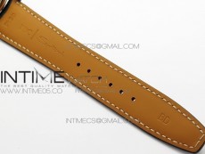 Portuguese Real PR Real Annual Calendar IW5034 RG V9F Best Edition Blue Dial On Black Leather Strap A52610