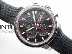 Mille Miglia 168571 SS V7F 1:1 Best Edition Black Dial On Black Rubber Strap A7750 to Cal.107179