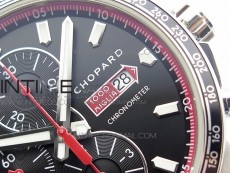 Mille Miglia 168571 SS V7F 1:1 Best Edition Black Dial On Black Rubber Strap A7750 to Cal.107179