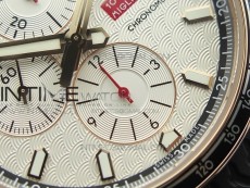 Mille Miglia 168571 SS/RG V7F 1:1 Best Edition Black Dial On Black Rubber Strap A7750 to Cal.107179
