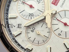 Mille Miglia 168571 SS/RG V7F 1:1 Best Edition Black Dial On Black Rubber Strap A7750 to Cal.107179