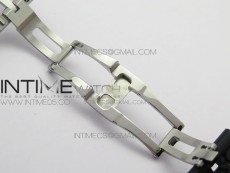 Mille Miglia 168571 SS/RG V7F 1:1 Best Edition Black Dial On Black Rubber Strap A7750 to Cal.107179
