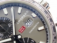 Mille Miglia 168571 SS V7F 1:1 Best Edition Gray Dial On Brown Gummy Strap A7750 to Cal.107179