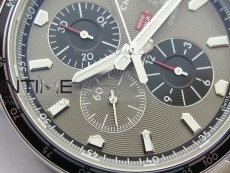 Mille Miglia 168571 SS V7F 1:1 Best Edition Gray Dial On Brown Gummy Strap A7750 to Cal.107179