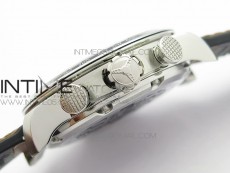 Mille Miglia 168571 SS V7F 1:1 Best Edition Gray Dial On Brown Gummy Strap A7750 to Cal.107179