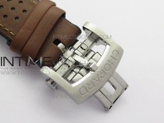 Mille Miglia 168571 SS V7F 1:1 Best Edition Gray Dial On Brown Gummy Strap A7750 to Cal.107179