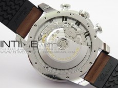 Mille Miglia 168571 SS V7F 1:1 Best Edition Gray Dial On Brown Gummy Strap A7750 to Cal.107179