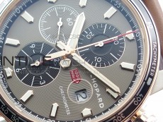 Mille Miglia 168571 SS/RG V7F 1:1 Best Edition Gray Dial On Brown Gummy Strap A7750 to Cal.107179