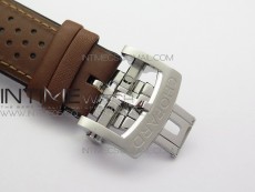 Mille Miglia 168571 SS/RG V7F 1:1 Best Edition Gray Dial On Brown Gummy Strap A7750 to Cal.107179