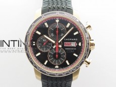 Mille Miglia 168571 RG V7F 1:1 Best Edition Black Dial On Black Rubber Strap A7750 to Cal.107179