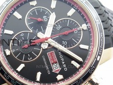 Mille Miglia 168571 RG V7F 1:1 Best Edition Black Dial On Black Rubber Strap A7750 to Cal.107179