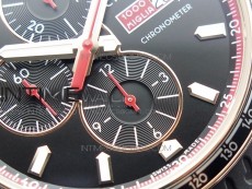 Mille Miglia 168571 RG V7F 1:1 Best Edition Black Dial On Black Rubber Strap A7750 to Cal.107179