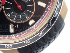 Mille Miglia 168571 RG V7F 1:1 Best Edition Black Dial On Black Rubber Strap A7750 to Cal.107179