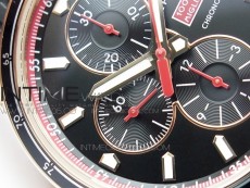 Mille Miglia 168571 RG V7F 1:1 Best Edition Black Dial On Black Rubber Strap A7750 to Cal.107179
