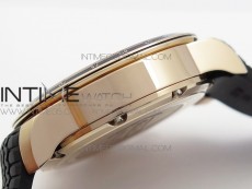 Mille Miglia 168571 RG V7F 1:1 Best Edition Black Dial On Black Rubber Strap A7750 to Cal.107179