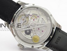 Portuguese Real PR Real Annual Calendar IW503510 ZF 1:1 Best Edition Green Dial on Black Leather Strap A52850