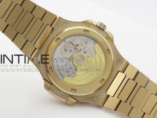 Nautilus 5711/1R Crystal Bezel PPF V4 1:1 Best Edition White Textured Dial on RG Bracelet 324CS (Free box)