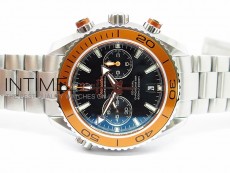 Planet Ocean 45mm Orange Bezel SS BP 1:1 Best Edition on SS A7750