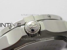 Seawolf 45mm SS B50 1:1 Best Edition SuperLumed Yellow Dial Numeral Markers on SS Bracelet A2824(Super Thick Crystal)