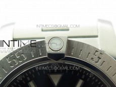 Seawolf 45mm SS B50 1:1 Best Edition SuperLumed Black Dial Sticks Markers on SS Bracelet A2824(Super Thick Crystal)