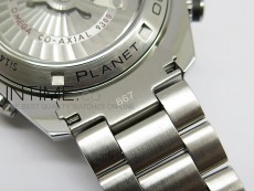 Planet Ocean 45mm Orange Bezel SS BP 1:1 Best Edition on SS A7750