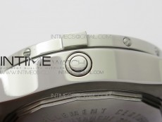 Seawolf 45mm SS B50 1:1 Best Edition SuperLumed Black Dial Numeral Markers on SS Bracelet A2824(Super Thick Crystal)