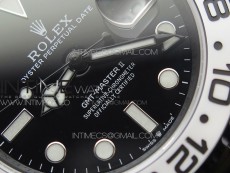 GMT-Master II 116710 DLC White Ceramic 904L Steel VRF 1:1 Best Edition Black Dial SA3186 CHS V2