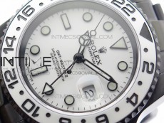 GMT-Master II 116710 DLC White Ceramic 904L Steel VRF 1:1 Best Edition White Dial SA3186 CHS V2