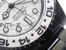 GMT-Master II 116710 DLC White Ceramic 904L Steel VRF 1:1 Best Edition White Dial SA3186 CHS V2