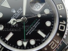 GMT-Master II 116710 LN Black Ceramic 904L Steel VRF 1:1 Best Edition SA3186 CHS V2 (Clean Factory Bezel)