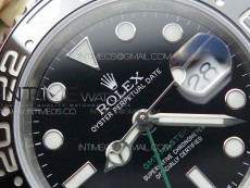 GMT-Master II 116710 LN Black Ceramic 904L Steel VRF 1:1 Best Edition SA3186 CHS V2 (Clean Factory Bezel)