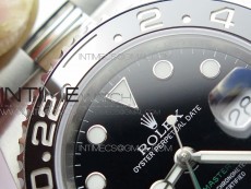 GMT-Master II 116710 LN Black Ceramic 904L Steel VRF 1:1 Best Edition SA3186 CHS V2 (Clean Factory Bezel)
