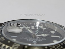 GMT-Master II 116710 LN Black Ceramic 904L Steel VRF 1:1 Best Edition SA3186 CHS V2 (Clean Factory Bezel)
