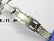 RM055 White Ceramic KVF Best Edition Skeleton Dial on Blue Rubber Strap MIYOTA8215 V3