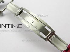 RM055 White Ceramic KVF Best Edition Skeleton Dial on Red Rubber Strap MIYOTA8215 V3