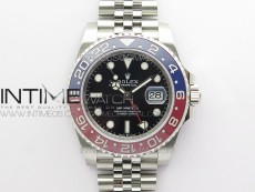 GMT-Master II 126710 BLRO Pepsi Red/Blue Ceramic 904L Steel VRF 1:1 Best Edition SA3285 CHS (Clean Factory Bezel)