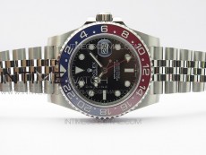 GMT-Master II 126710 BLRO Pepsi Red/Blue Ceramic 904L Steel VRF 1:1 Best Edition SA3285 CHS (Clean Factory Bezel)