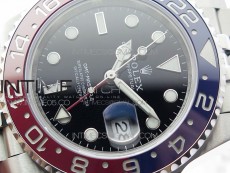 GMT-Master II 126710 BLRO Pepsi Red/Blue Ceramic 904L Steel VRF 1:1 Best Edition SA3285 CHS (Clean Factory Bezel)