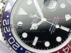 GMT-Master II 126710 BLRO Pepsi Red/Blue Ceramic 904L Steel VRF 1:1 Best Edition SA3285 CHS (Clean Factory Bezel)