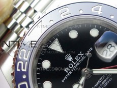 GMT-Master II 126710 BLRO Pepsi Red/Blue Ceramic 904L Steel VRF 1:1 Best Edition SA3285 CHS (Clean Factory Bezel)